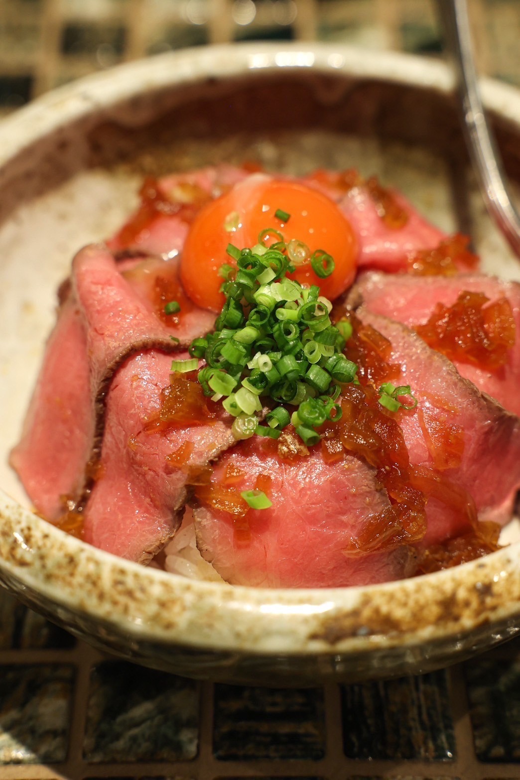 黒毛和牛ローストビーフ丼